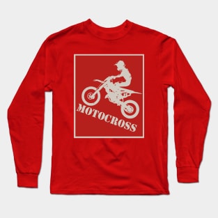 dirt bike motocross Long Sleeve T-Shirt